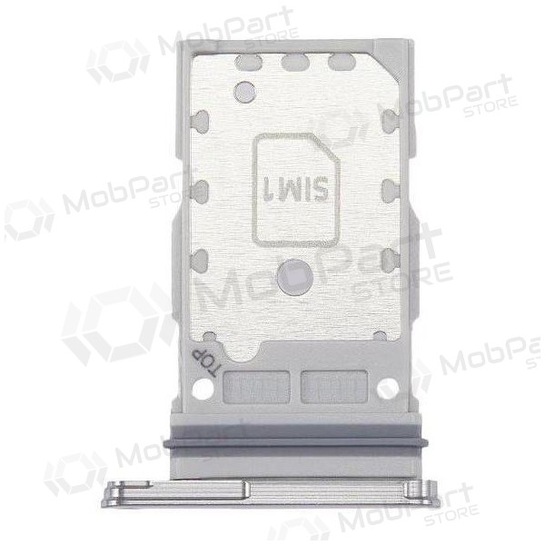 Samsung S901 / S906 Galaxy S22 / S22 Plus SIM-Kartenhalter (Dual) (Weiß) Samsung S901 / S906 Galaxy S22 / S22 Plus SIM-Kartenhalter (Dual) (Weiß)