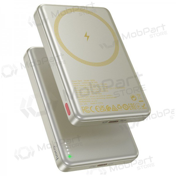 Externe Batterie Power Bank Hoco Q26A PD20W Magnetic 10000mAh Golden 