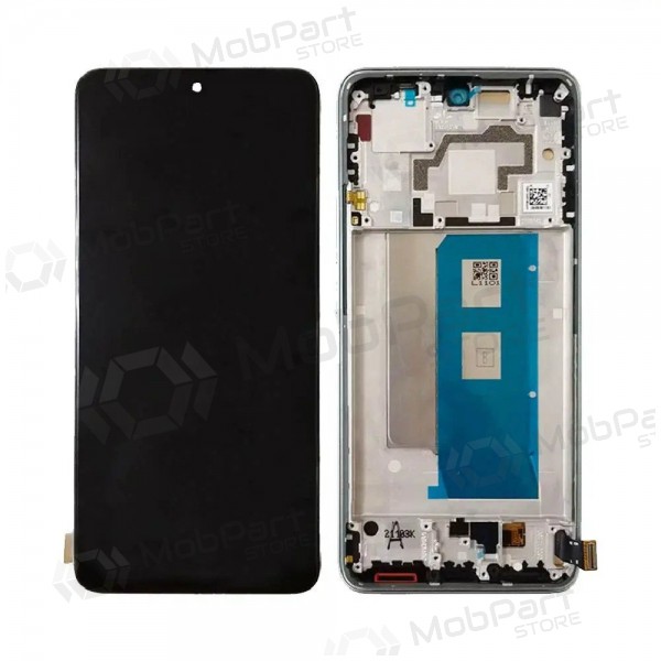Xiaomi Poco F5 Pro 5G display (black) (with frame) (original)