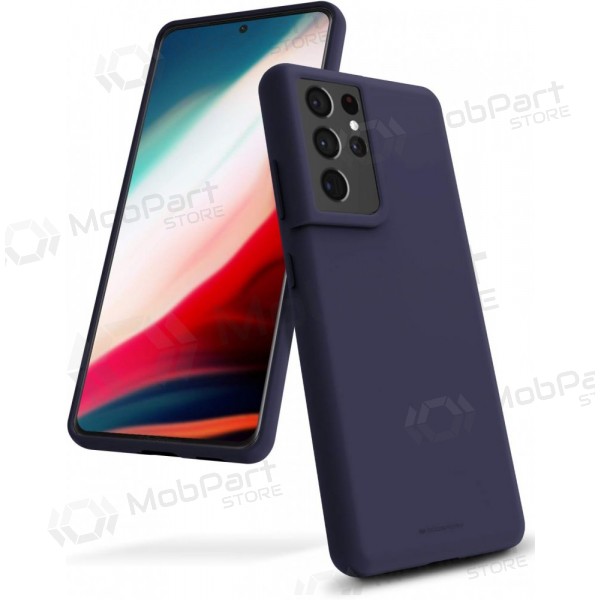 Samsung Galaxy A17 Hülle Mercury 'Silicone Case' (dunkelblau)