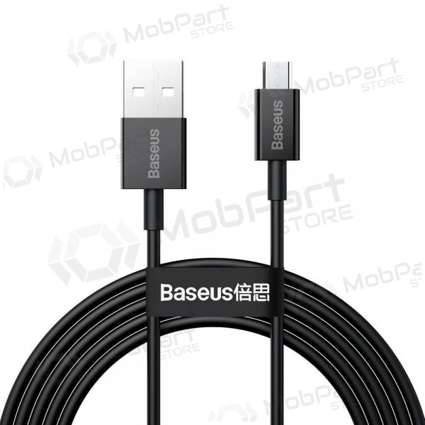 USB Kabel Baseus Superior microUSB 2A 2.0m (Schwarz) CAMYS-A01