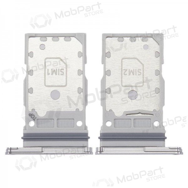 Samsung S901 / S906 Galaxy S22 / S22 Plus SIM-Kartenhalter (Dual) (Weiß) Samsung S901 / S906 Galaxy S22 / S22 Plus SIM-Kartenhalter (Dual) (Weiß)