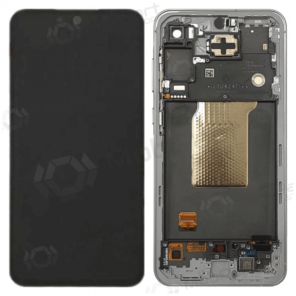 Ekranas Samsung A556 A55 5G su lietimui jautriu stikliuku und rėmeliu Awesome Iceblue original (service pack) Ekranas Samsung A556 A55 5G su lietimui jautriu stikliuku und rėmeliu Awesome Iceblue original (service pack)