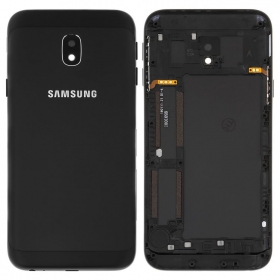 Samsung J330 Galaxy J3 2017 Rückseite Akkudeckel (Schwarz) (gebraucht grade C, original)