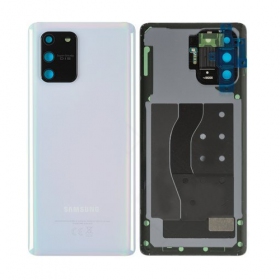 Samsung G770 Galaxy S10 Lite Rückseite Akkudeckel Weiß (Prism White) (gebraucht grade C, original)
