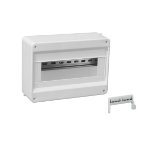 Pawbol 12 mod. virštinkinis skydelis C.2071 (be durelių, su įžeminimo gnybtais, Weiß)