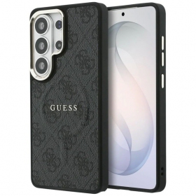 Samsung Galaxy S26 Ultra Hülle - Guess PU Leather 4G Gold Frame Magnetic