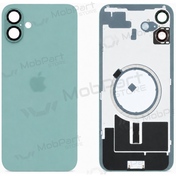 Apple iPhone 16 Plus rückseitige Abdeckung (Türkis) (Premium)
