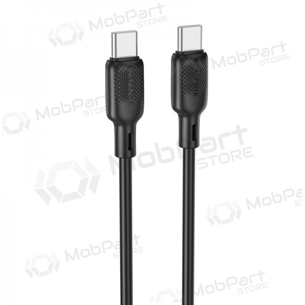 USB Kabel Borofone BX113 60W USB-C to USB-C 2.0m Schwarz