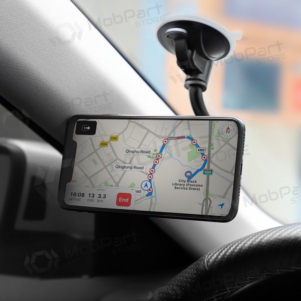 Halterung für Autotelefon Hoco CA55, glass-mounted, magnetic Halterung für Autotelefon Hoco CA55, glass-mounted, magnetic