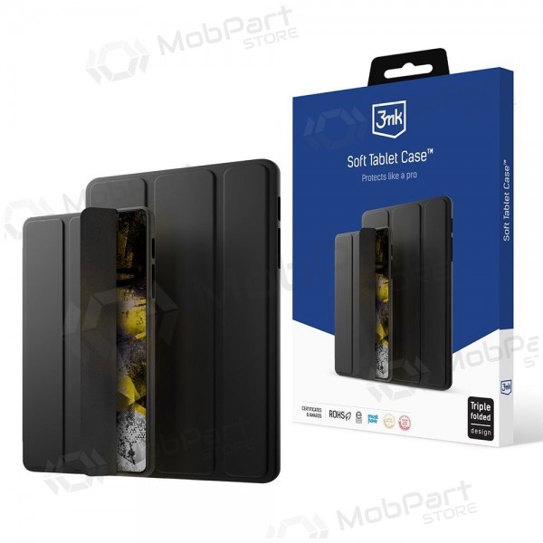 Samsung Galaxy Tab A9+, Tab A11+ Hülle - 3mk Soft Tablet Case (Schwarz)