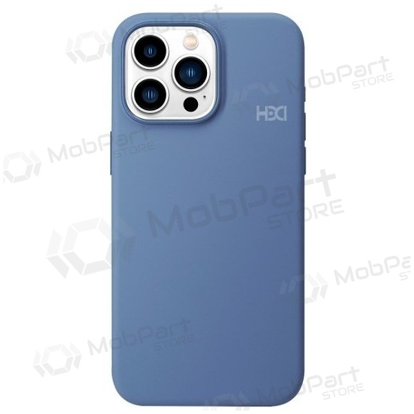 Handyhülle HDD Silicone MagSafe Case Samsung S911 S23 5G Dunkelblau