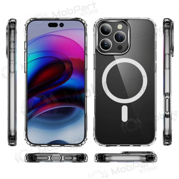 Apple iPhone 15 Pro Max hülle - Perfectionists Clear Mag Case (transparent)