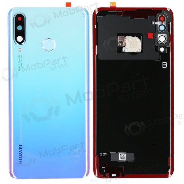 Huawei P30 Lite / P30 Lite New Edition 2020 Rückseite Akkudeckel (Breathing Crystal) (gebraucht grade A, original)