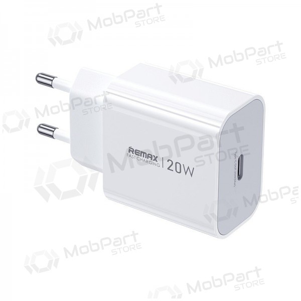 Telefonladegerät Remax CA08 20 W USB-C weiß