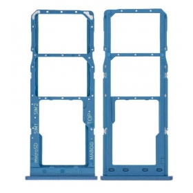 Samsung Galaxy A125 A12 / A127 A12S SIM-Kartenhalter (Blau) (service pack) (original)