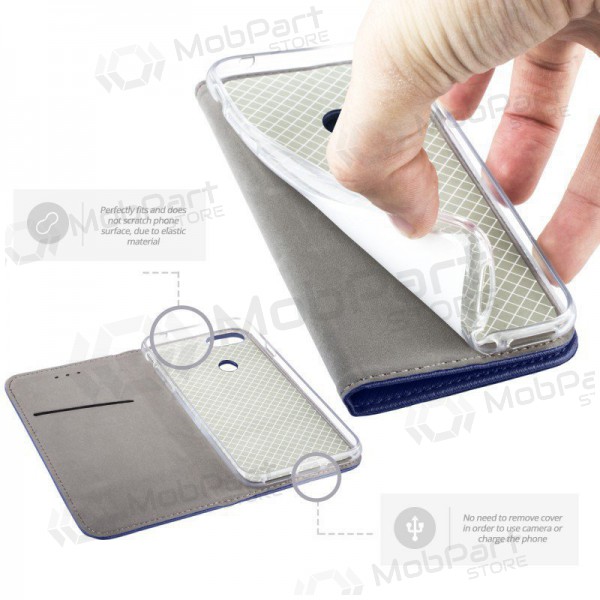 Samsung Galaxy A17 Case „Smart Magnet“ (dunkelblau)