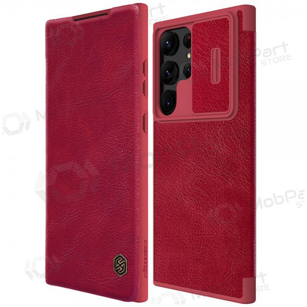 Samsung Galaxy S23 Plus Handyhülle „Nillkin Leather“ (Rot)