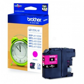 Brother LC 125XL (LC125XLM), Magenta Patrone für Tintenstrahldrucker