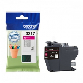 Brother LC 3217 (LC3217M), Magenta Patrone für Tintenstrahldrucker, 550 Seiten