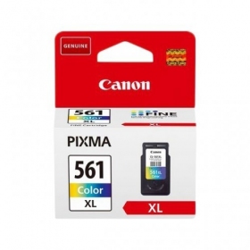 Canon CL561XL Patronenset XL (3730C001) + Cyan-, Magenta-, Gelbpatrone für Tintenstrahldrucker
