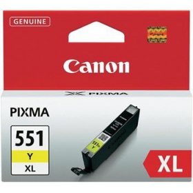 Canon CLI-551XL (6446B001), gelbe Patrone für Tintenstrahldrucker