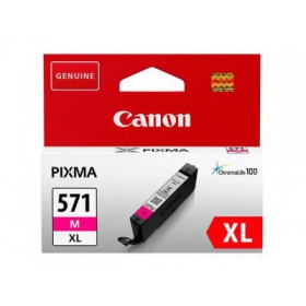 Canon CLI-571XLM (0333C001), Magenta Patrone für Tintenstrahldrucker, 645 Seiten