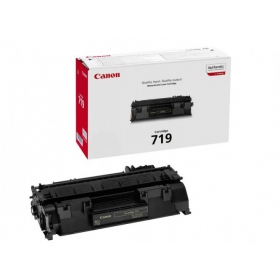 Canon CRG 719 (3479B002) schwarze Tonerkartusche für Laserdrucker, 2100 Seiten.