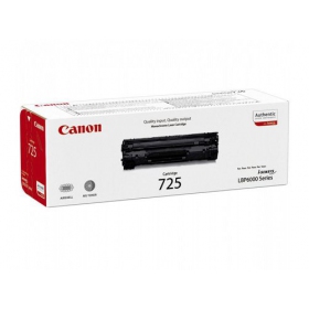 Canon CRG 725 (3484B002) schwarzer Toner für Laserdrucker, 1600 Seiten.