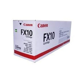 Canon FX-10 (0263B002), schwarze Patrone für Laserdrucker, 2000 Seiten.