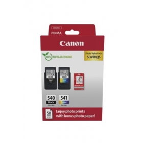 Canon PG-540/CL-541 (5225B013) Photo Value Pack Tintenpatronen-Set, BK/CMY