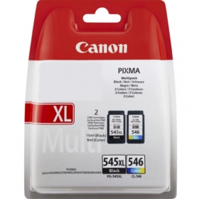 Canon PG-545XL/CL-546 (8286B010) Tintenpatronen-Set, BK/CMY