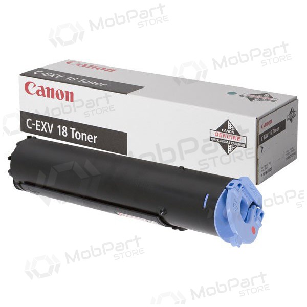 Canon C-EXV 18 (0386B002), schwarze Kassette für Laserdrucker, 8400 Seiten