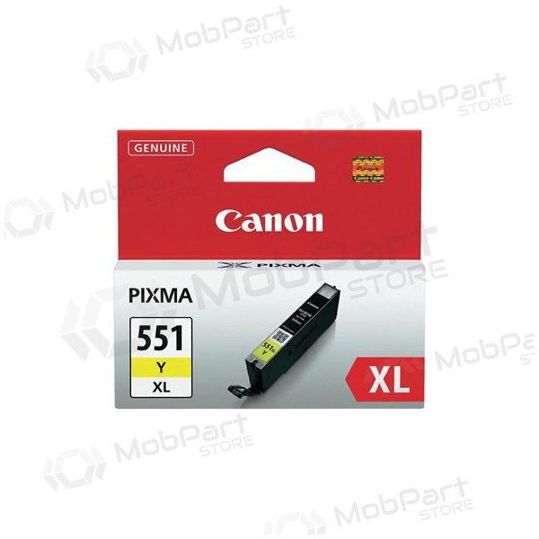 Canon CLI-551XL (6446B001), gelbe Tintenpatrone für Tintenstrahldrucker