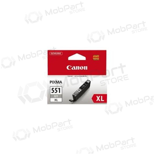 Canon CLI-551XL (6447B001), graue Patrone für Tintenstrahldrucker