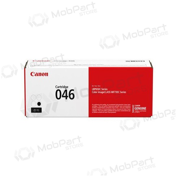 Canon CRG 046 (1250C002), schwarze Tonerkartusche für Laserdrucker, 2200 Seiten.