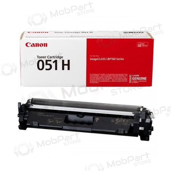 Canon CRG 051H (2169C002) schwarze Tonerkartusche für Laserdrucker, 4.100 Seiten