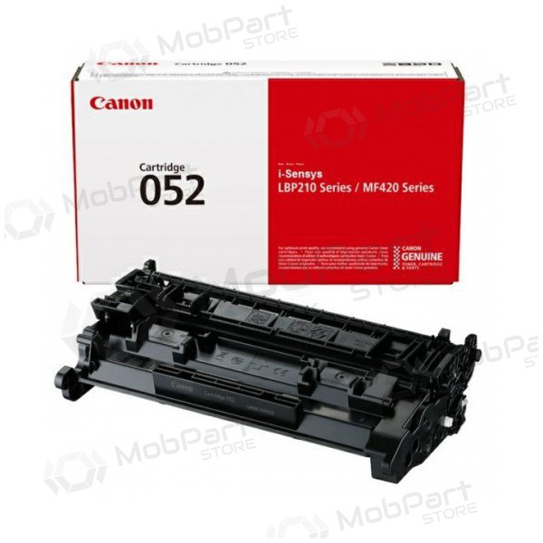 Canon CRG 052 (2199C002), schwarze Tonerkartusche für Laserdrucker, 3100 Seiten