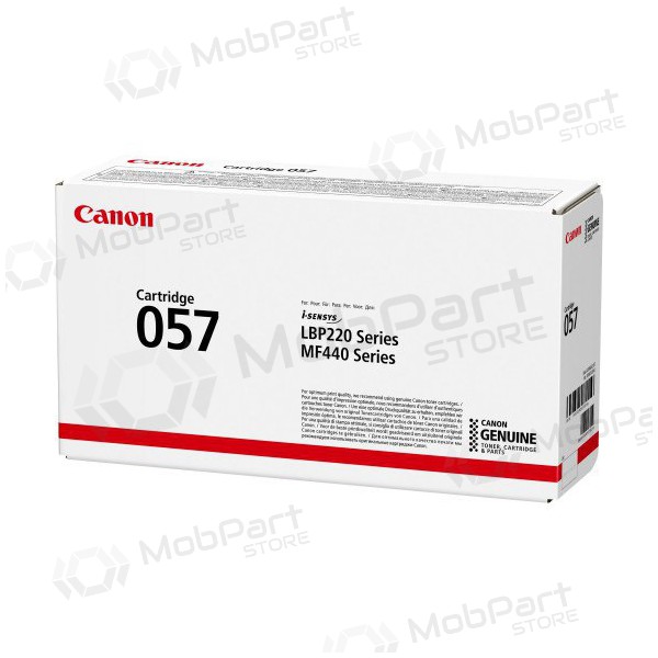 Canon CRG 057 (3009C002) Schwarz Patrone für Laserdrucker, 3100 seiten.
