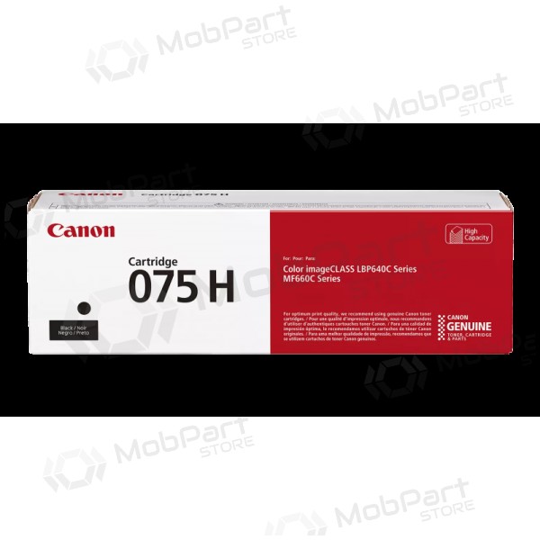 Canon CRG 075H BK (6369C002) Laserkartusche, Schwarz