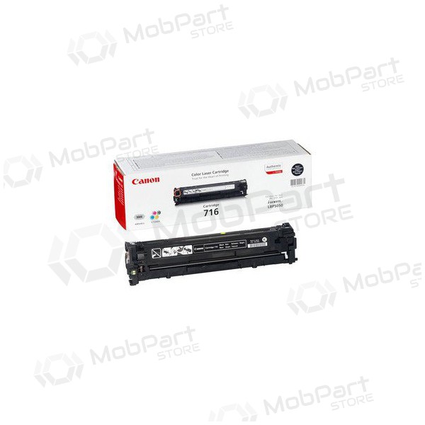 Canon CRG 716 (1980B002) schwarze Tonerkassette für Laserdrucker, 2300 Seiten