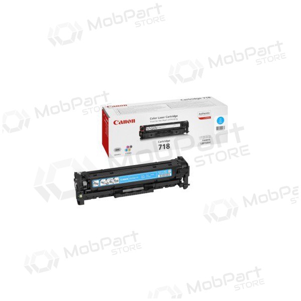 Canon CRG 718 (2661B002) Cyan-Kassette für Laserdrucker, 2900 Seiten