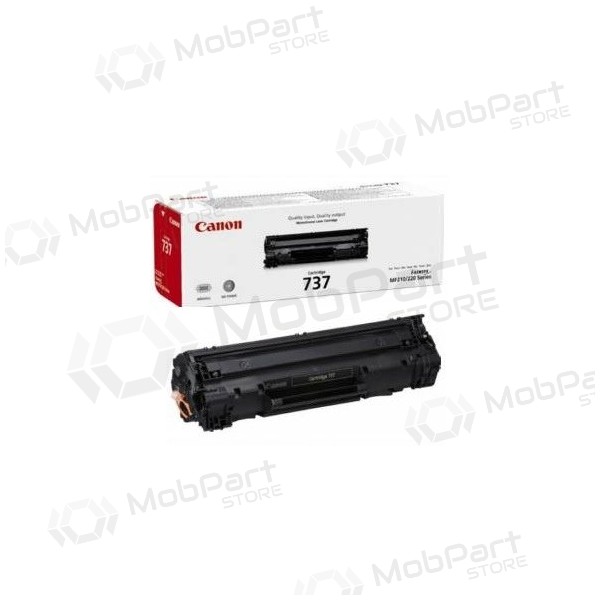 Canon CRG 737 (9435B002) Laserkartusche, Schwarz - SPEC