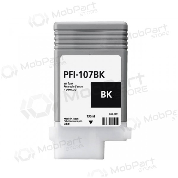 Canon PFI-107BK (6705B001) Tintenpatrone, Schwarz (SPEC)