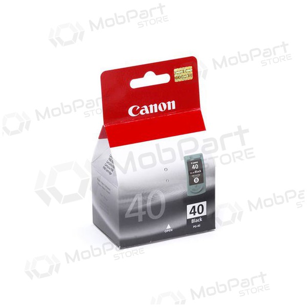 - Canon PG-40 (0615B001), juoda kasetė rašaliniams spausdintuvams