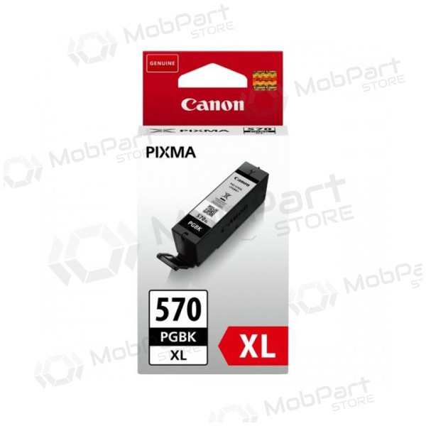 Canon PGI-570XL PGBK (0318C001), schwarze Tintenpatrone für Tintenstrahldrucker, 500 Seiten.