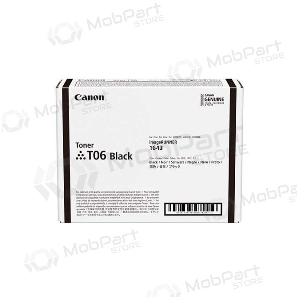 Canon T06 (3526C001) Laserkartusche, Schwarz