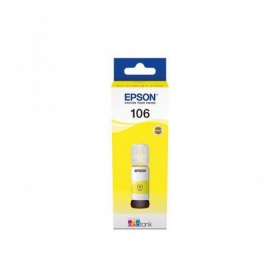 Epson 106 (C13T00R440), gelbe Tintenpatrone für Tintenstrahldrucker, 70 ml