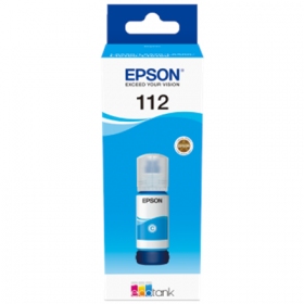 Epson 112 EcoTank (C13T06C24A) Tintenflasche, Cyan