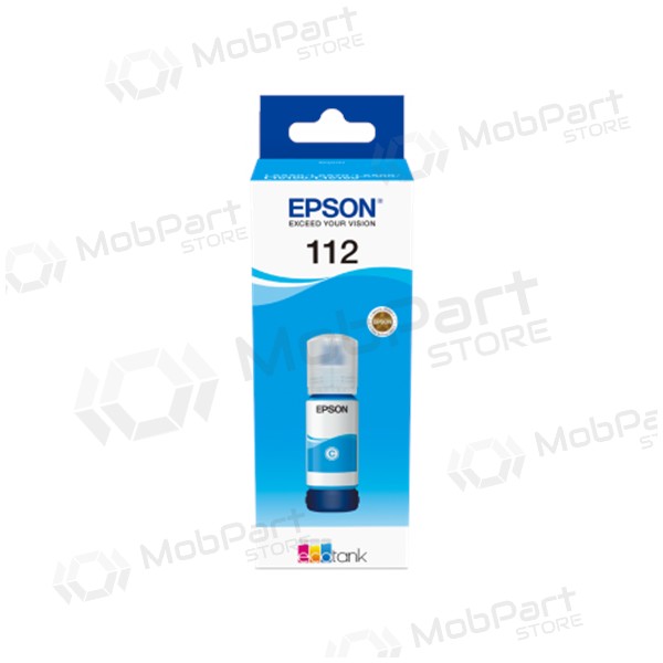 Epson 112 EcoTank (C13T06C24A) Tintenflasche, Cyan